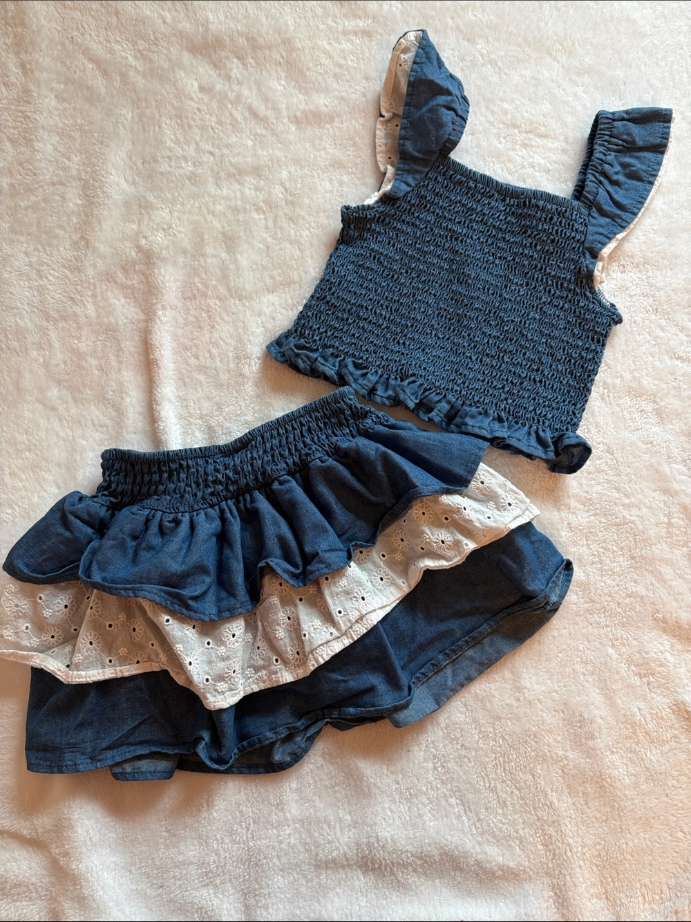 • Happy threads 2pc Denim set